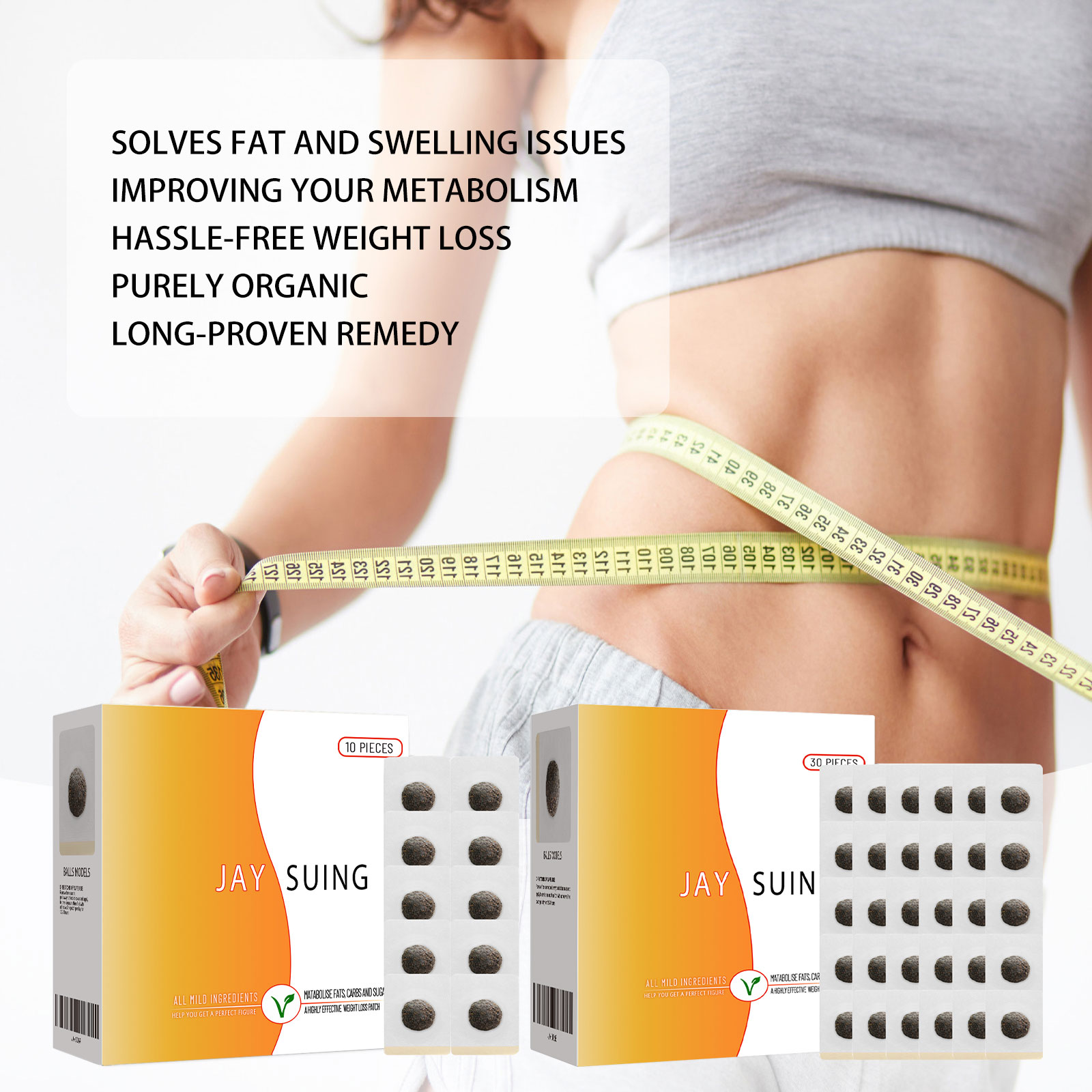العشبية البطن زر التخسيس التصح - مراجعة Herbal Weight وسعره